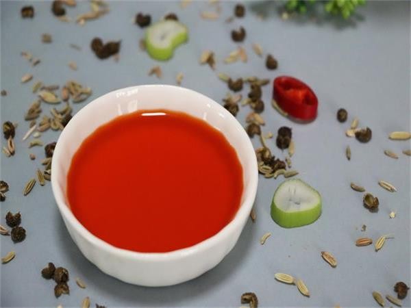 Rattan pepper red oil