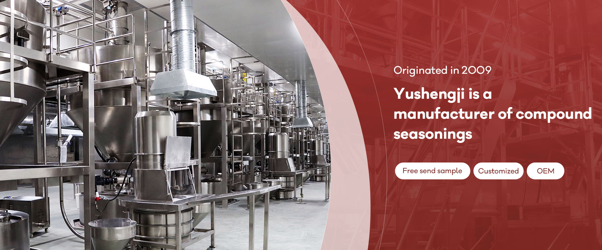 Yushengji is a manufacturer of compound seasonings